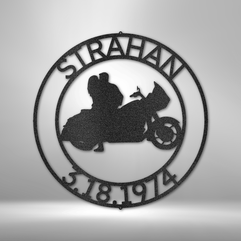 Motorcycle 9- Metal Art