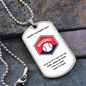 Baseball Theme Dad Dog Tag