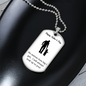 Happy Father's Day Dog Tag
