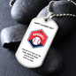 Baseball Theme Dad Dog Tag