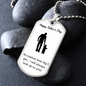 Happy Father's Day Dog Tag