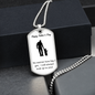 Happy Father's Day Dog Tag