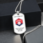 Baseball Theme Dad Dog Tag