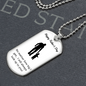 Happy Father's Day Dog Tag