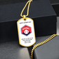 Baseball Theme Dad Dog Tag
