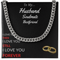 To My Husband I love you Then, Still, Forever