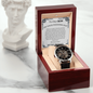 To Our Son On Your Wedding Day I Open Face Watch