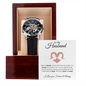 To My Husband Open Face Watch