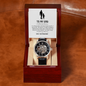 TO MY DAD OPEN FACE WATCH FROM DAUGHTER