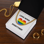LOVE WINS EVERYTIME CUBAN LINK CHAIN