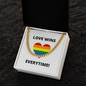 LOVE WINS EVERYTIME CUBAN LINK CHAIN