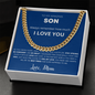 TO MY AMAZING SON I CHAIN