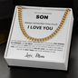 To My Amazing Son I Love Mom