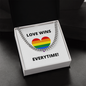 LOVE WINS EVERYTIME CUBAN LINK CHAIN