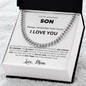 To My Amazing Son I Love Mom