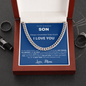 TO MY AMAZING SON I CHAIN
