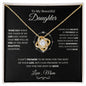 Daughter | Love Knot Necklace| From Mom
