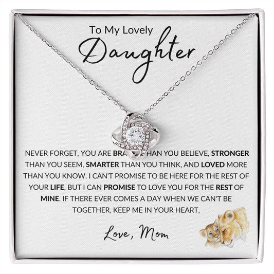 Lovely Daughter| Stronger Than You Seem| Love Knots