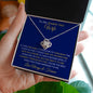 To My Smokin' Hot Wife | Love Knot Necklace