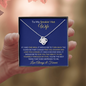 To My Smokin' Hot Wife | Love Knot Necklace