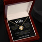 To My Wife | "Best Thing That Ever Happened To Me" | Love Knot Necklace | Birthday | Anniversary | Surprise