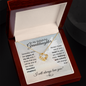 Delightful Granddaughter l Love Knot Necklace