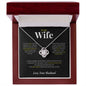 To My Wife | "Best Thing That Ever Happened To Me" | Love Knot Necklace | Birthday | Anniversary | Surprise