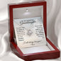 Delightful Granddaughter l Love Knot Necklace