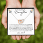 To My Beautiful Daughter | Interlocking Hearts