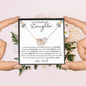 To My Beautiful Daughter | Interlocking Hearts