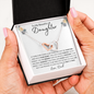 To My Beautiful Daughter | Interlocking Hearts