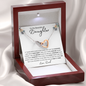 To My Beautiful Daughter | Interlocking Hearts