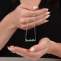 Personalized Name Necklace| From Dad
