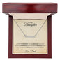 Personalized Name Necklace| From Dad