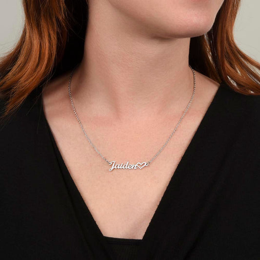Personalized Name with Heart| Gift for Her, Birthday Gift, Just Because Gift!