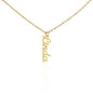Vertical Custom Name Necklace| Gift for her, Birthday, Anniversary, Just Because