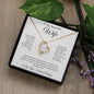 To My Beautiful Wife | I Can't Live Without You| Valentine Gift For Her, Gift For Soulmate, Gift For Her Birthday