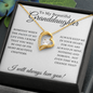 My Beautiful Granddaughter I Forever Love Necklace