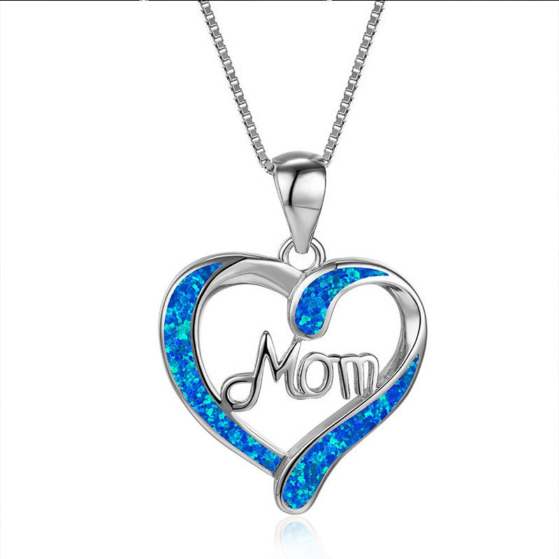 Mother's Day Mama Letter Pendant Necklace Stianless Steel Chain Women Mom  Nameplate Personality Cubic Zirconia Jewelry - AliExpress