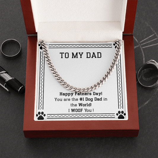 Woof you Dad!