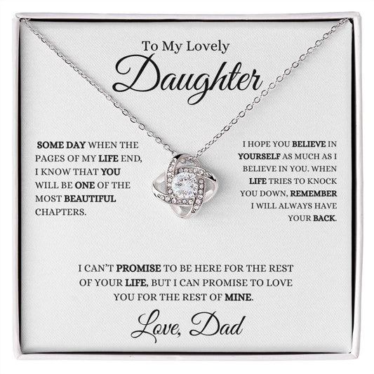 Lovely Daughter| From Dad| Promise to Love You
