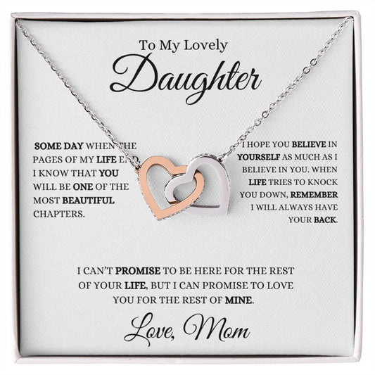 Lovely Daughter| From Mom| Believe in Yourself