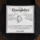 Keep Me In Your Heart | From Dad| Love Knot Necklace