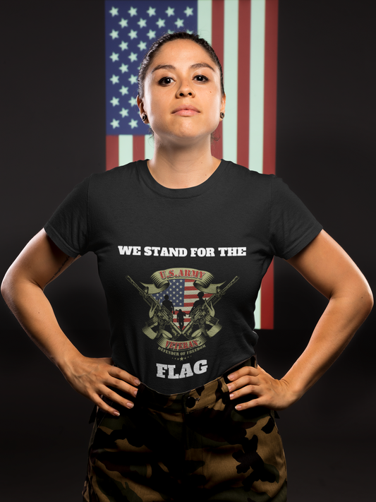 WE STAND FOR THE FLAG